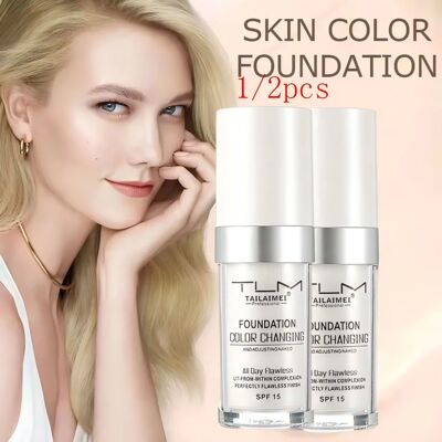 1/2PCS 30ml Tinted Moisturizer Lightweight Sheer Foundation