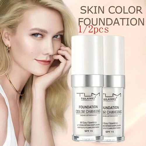 1/2PCS 30ml Tinted Moisturizer Lightweight Sheer Foundation