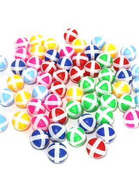 12PCS Kids Sucker Sticky Ball Toy Outdoor Sports Catch Ball