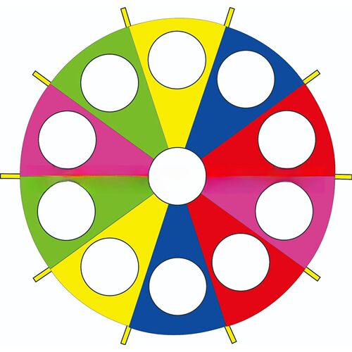 Whack a Mole Colorful Mat Rainbow Umbrella Parachute Toys Ki