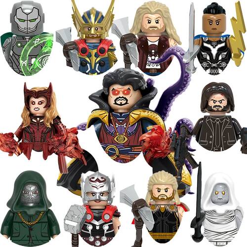 Marvel Legend New Thor Blocks Bricks John Wick For Toys Gift