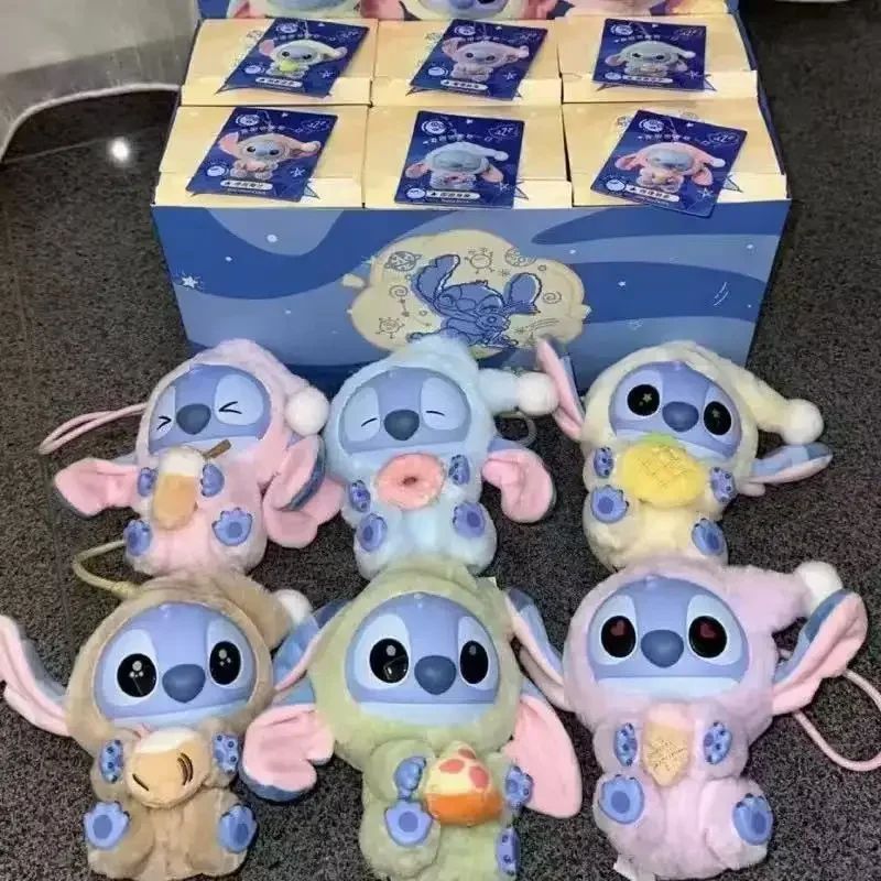 New Stitch Eat Something Before Sleep Series Blind Box Plush