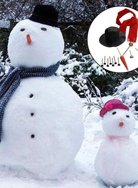 Snowman Decorating Kit Snowman Making Kit Snow Man DrESS Up