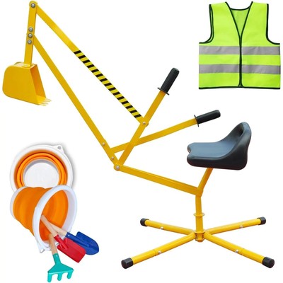 Sand Digger Sandbox Digger Toy 360°Rotating Base Sturdy Sta