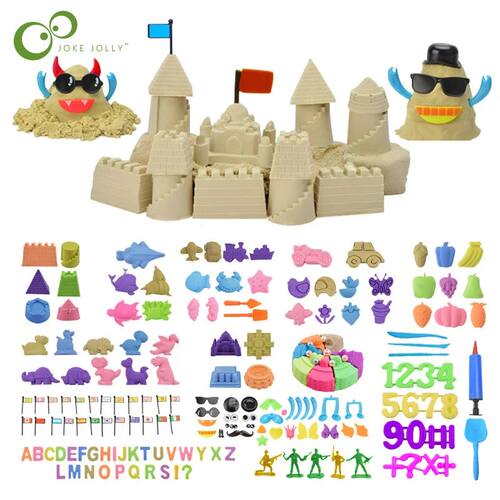 Ultra-light Clay Space Sand Mould Castle Animal Marine Plast