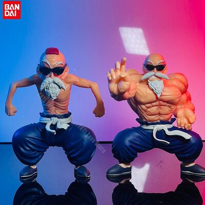 New Anime Dragon Ball Figure Master Roshi Action Figure Musc