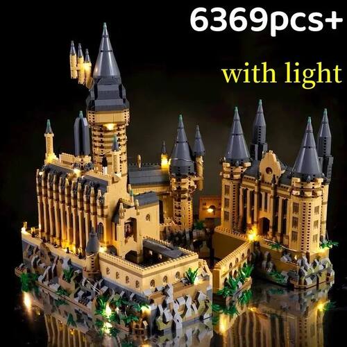 Micro Bricks City Creative Medieval Magic Castle Series Scho