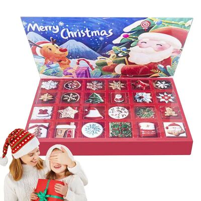 Fillable Christmas Advent Calendar Boxes 24 Days Countdown C