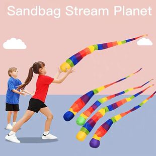 Kindergarten Hand Throwing Ball Sandbag Rainbow Ball Fun Toy