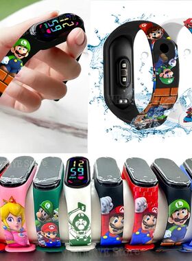 Mario Bros Children's Watches Action Figures Luigi Princess