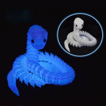 Noctilucent Viper Toys 3D Printing Animal Model Joints Can M
