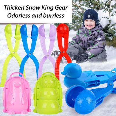 1pc Snowball Tongs For Children To Play With Snow Snowball F