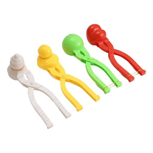 4Pc Snowball Maker Snow Kit Snowball Maker Clip Spherical Du