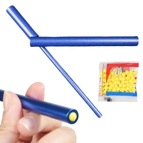 Soft Pinball Launcher Mini Alloy Small Ball Launcher Crackli