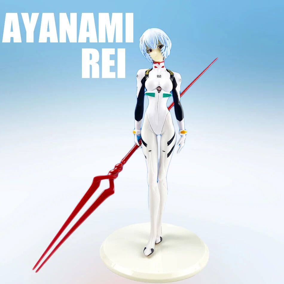 22cm New Evangelion Rei Figure Toys Doll Christmas Birthday图片