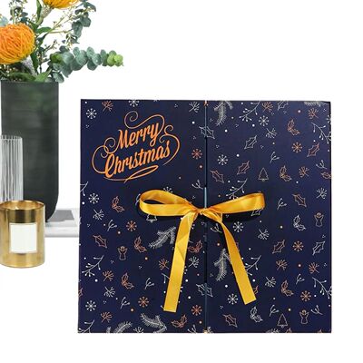 Christmas Advent Calendar Decoration with 24 Cardboard Gifts