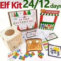 Elf Kit 24 Days Of Christmas Advent Calendar Building Blocks thumbnail 5