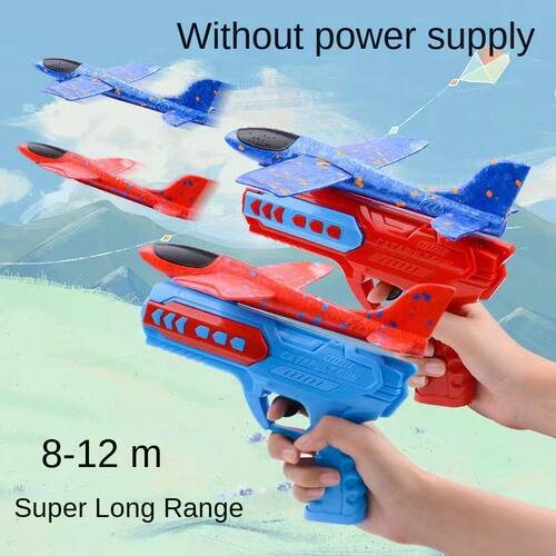 Children's Ejection Aircraft Toys Foam Aircraft Glider Paren