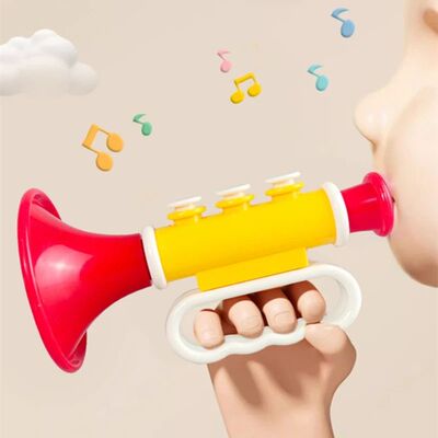 1PC Mini Baby Trumpet Toys Children Early Montessori Educati