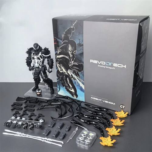Agent Venom Action Figure CT Version Kaiyodo Anime Figurine