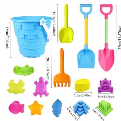 Children's beach toy set baby playing with water and sand la
