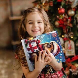 Christmas Countdown Toy Capybara Ornaments Countdown Calenda