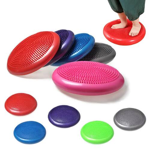 Montessori Children Toys PVC Balance Stone Inflatable Cushio