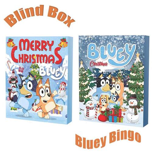 Bluey Family Blind Box Advent Halloween Christmas Bluey Chri