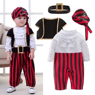 Pirate Captain Costume for Baby Boy Toddler Halloween