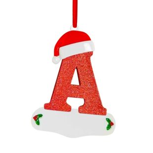 Christmas Tree Decorations 26 English Letters Ornaments DIY