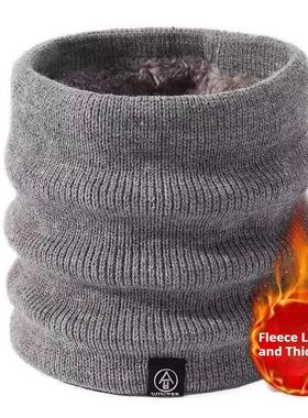 Fashion Women Knitted Scarf Solid Cashmer Like Winter Snood