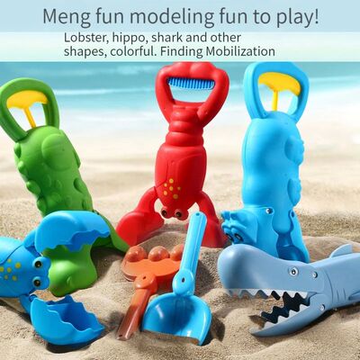 Grabber Baby Bath Toys - Beach toys sand playing Cute Colorf
