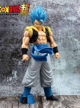 31CM Dragon Ball Z Super Saiyan Blue Gogeta Figure Toys Anim