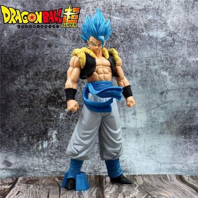 31CM Dragon Ball Z Super Saiyan Blue Gogeta Figure Toys Anim