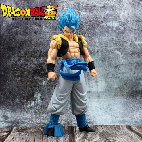 31CM Dragon Ball Z Super Saiyan Blue Gogeta Figure Toys Anim