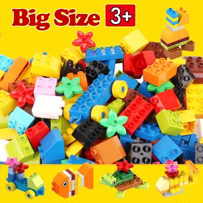 62-310Pc DIY Building Blocks Bulk Compatible with Duplo Anim