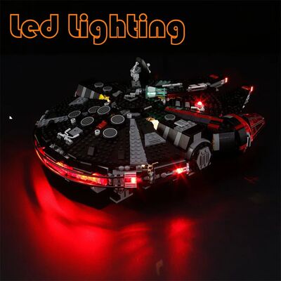 Starsing War Movie Led Light Kit For 75389 The Dark Falcon M