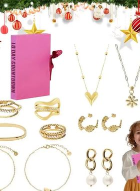 Jewelry Advent Calendar 10 Days Countdown to Christmas Calen