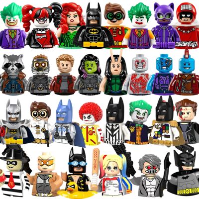 Marvel Blocks Brick Flash superhero Calendar People Clown Mi
