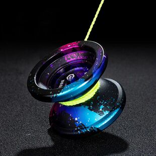 Yoyo Magic Yoyo Metal Yoyo with 10 Ball Bearing Alloy Alumin