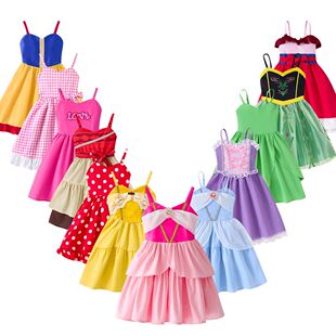 New Princess Dress For Girls Moanna White Snow Anna Barbi Be