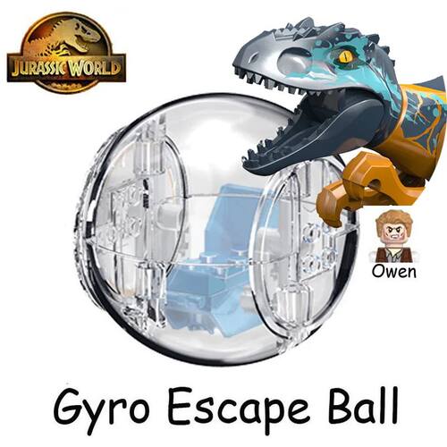 Jurassic Dinosaur World Park Indominus Rex Gyrosphere Escape