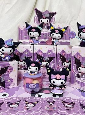 Kawaii Kuromi Blind Box Figure Toys Sanrio Figurine Model Co