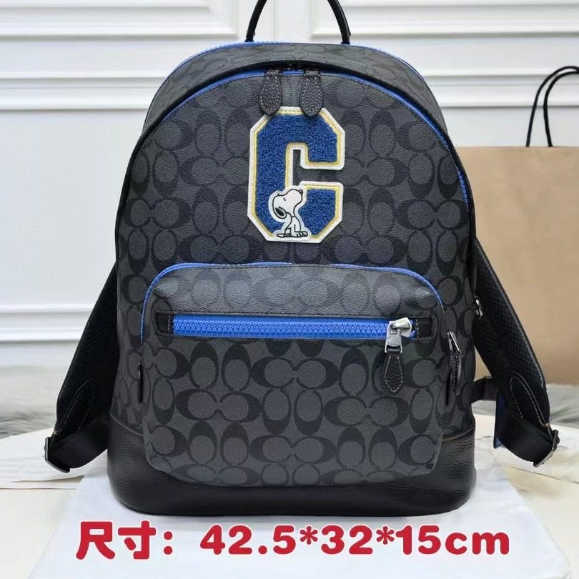 欧美双肩包男士时尚背包休闲旅行包大容量电脑包商务包学生书包