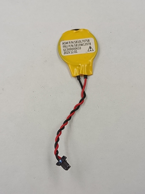 ThinkPad P16s T16 Gen1 01AY996 5B10W13978 BIOS CMOS电池