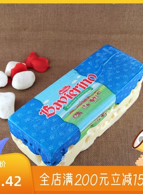 德国进口琪雷萨大孔芝士奶酪emmental cheese艾蒙塔低盐奶酪500克