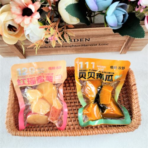 慢耕农野贝贝南瓜红瑶蜜薯小包装熟制南瓜蜜薯开袋即食轻食代餐