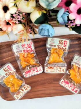 徽家铺子鸡脚筋手工盐焗味鸡脚筋美味休闲零食小吃散装称重小包装