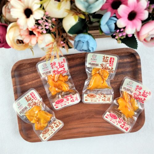 徽家铺子鸡脚筋手工盐焗味鸡脚筋美味休闲零食小吃散装称重小包装