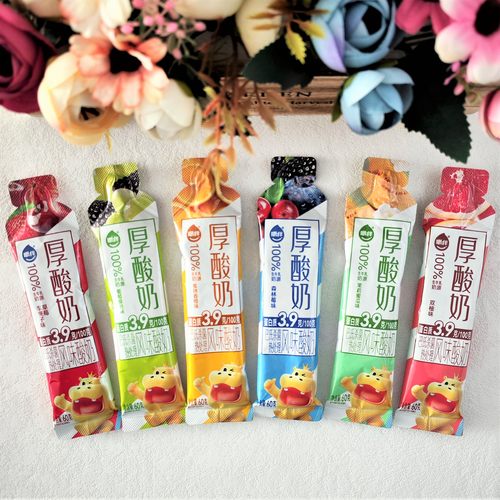 嚼绊厚酸奶风味发酵乳酸奶零食可可双柚葡萄桑葚茉莉蜜瓜森林莓味